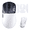 Black/White&Tape, variant on ATTACK SHARK F1 AIR Wireless Gaming Mouse, PAW3955MAX, Nordic 54L15 Chip, 60K DPI, Ultra Light 39g, Dual 8K Hz Polling, 100M Clicks, BT/2.4G/Wired Mice for Esports & Pro Gamers (White/Black)
