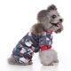 thumbnail image 4 of Pijamas para mascotas con estampado de gato navideño para perros, mono de lana para perros -l Afortunado Sencillez, 4 of 4