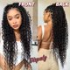 thumbnail image 4 of Cabello humano trenzado Datanala de 18 pulgadas con ondas profundas, a granel para trenzar, 2 paquetes/100 g, brasile&#2013265921o, 100 % vir, 4 of 7