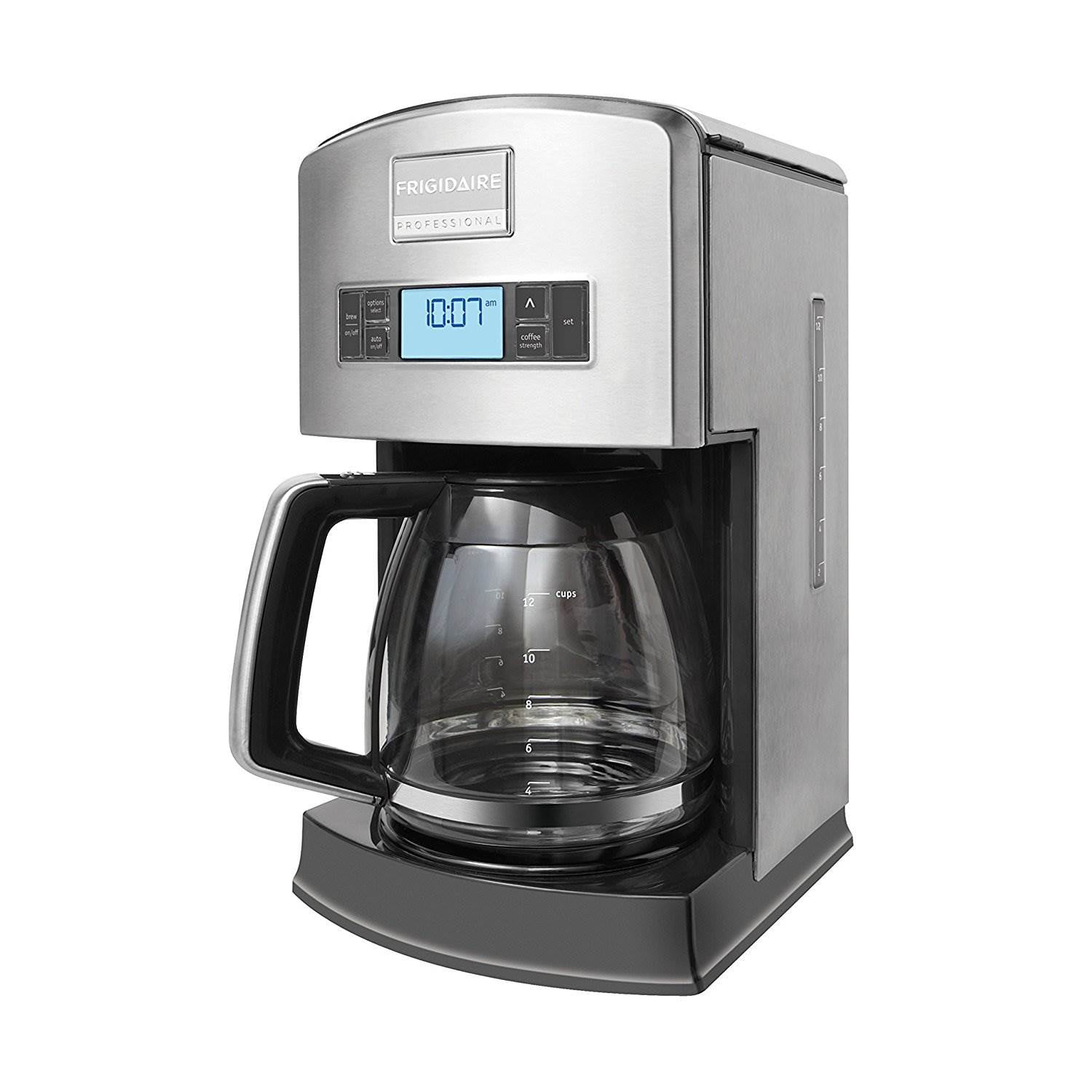 Frigidaire Professional 12 Cup Digital Stainless Steel Drip Coffee Maker