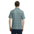 thumbnail image 3 of DTWOOO Men's Golf Shirts Short Sleeve Print Performance Moisture Wicking Dry Fit Golf Polo Shirts for Men, 3 of 8