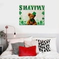 thumbnail image 5 of Nawypu Happy St. Patrick's Day Shamrock Clover Canvas Wall Art  Printed Pictures Artwork Posters Paintings Decoration for Living Room Bedroom Office Coffee Club New Home St. Patrick's Day Gifts, 5 of 6