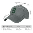 thumbnail image 3 of English S Cowboy Hat Baseball Hat Trucker Hat For Men Women Retro Denim Hats Baseball Cap Dad Hat, 3 of 7
