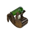 thumbnail image 3 of 15" Laying Dog Wooden Bottle Holder, 3 of 5