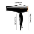 thumbnail image 3 of ZFYXGS Hair Dryer With Diffuser Hair Dryer With Infrared Heating Technology Prevents Over Drying Retains Natural Humidity Enhances And Softness, 3 of 6