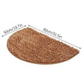 thumbnail image 2 of Tapis - Tapis de Salle de Bain Demi-Rond pour le Confort, Durable, Épaissi, Duveteux, Doux et Lavable à la Machine, Tapis de Bain pour Usage Quotidien, 2 of 7