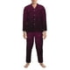thumbnail image 3 of Balery Dark Purple Glitter Pijama para Hombre de Dos Piezas con Manga Larga, Conjunto de Dormir y Descanso Suave con Bolsillos-XX-Large, 3 of 7