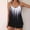 #305-White, variant on Warop Women's Printed Tankini Swimsuit, Halter Top with Wide Straps, Two-Piece for Beach and Swimming