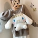 thumbnail image 3 of Mochila Kawaii Sanrios de felpa con dibujos animados para niños, morral de hombro de Anime, Melody Kuromi Cinnamoroll, juguete de peluche, regalo para muñecas, 3 of 4