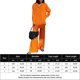 thumbnail image 2 of Blusa Mangas Largas Conjuntos de salón de 2 piezas para mujer, trajes informales de cintura media elásticos de ajuste holgado y suave Ygjytge Naranja T L para Mujer, 2 of 8