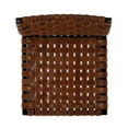 thumbnail image 2 of Butler Specialty Urban Woven Leather Bar Stool In Brown, 2 of 6