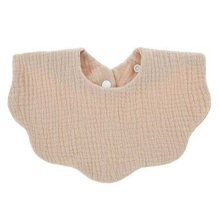 

Cotton Gause Burp Cloths Bandana Kid Drool Bib Infant Scarf Baby Bibs Newborn Bib Feeding Saliva Towel KHAKI