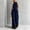 Navy, variant on XinghaiYIDE Green Jumpsuit Women Halter Sleeveless Belted Wide Leg Lace One Piece Outfit with Pockets Casual Summer Romper