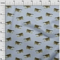 thumbnail image 2 of oneOone Organic Cotton Voile Fabric Branch & Bird Block Print Fabric BTY 42 Inch Wide, 2 of 4