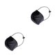 thumbnail image 4 of Guardurnaity Protector de talón de zapato de conducción, protectores de talón de conductor ajustables, Color sólido, cubierta de zapatos Negro 2piezas, 4 of 6