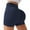 Navy, variant on Tight High Waist Push Up Quick Drying Breathable Yoga Pants Women's Running Sports Fitness Shorts Stretchy Running Joggers Sports Soft Tummy Control Workout Athletic Gym Bottoms Pink XS