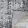 thumbnail image 3 of Couristan Charm Tiverton 6'6" x 9'6" Anthracite Grey and Light Grey Outdoor Rug, 3 of 7