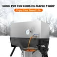 thumbnail image 3 of 24x24x9.5 Inch Maple Syrup Evaporator Pan, 304 Stainless Steel with 1 Valve, Professional Grade for Efficient Home Syrup Boiling, 3 of 8