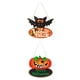 thumbnail image 1 of 2x Decoración de Puerta de Halloween Colgante Artesanal perfecl Letreros de jardín de Halloween, 1 of 6