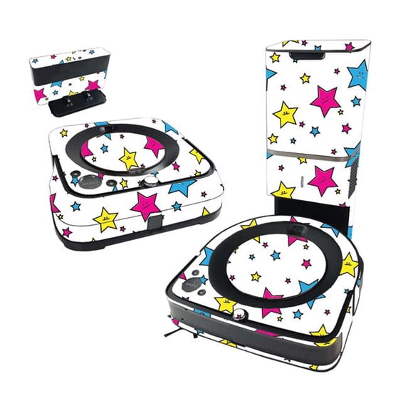 MightySkins IRROBRJM6-Smiley Stars Skin for iRobot Braava Jet m6 - Smiley Stars