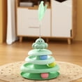 thumbnail image 6 of Gumesh Interactive Cat Toy with Spinner Track & Balls, Kitten Exercise Activity Center for Indoor Play, Boredom Relief and Fun, 6 of 6