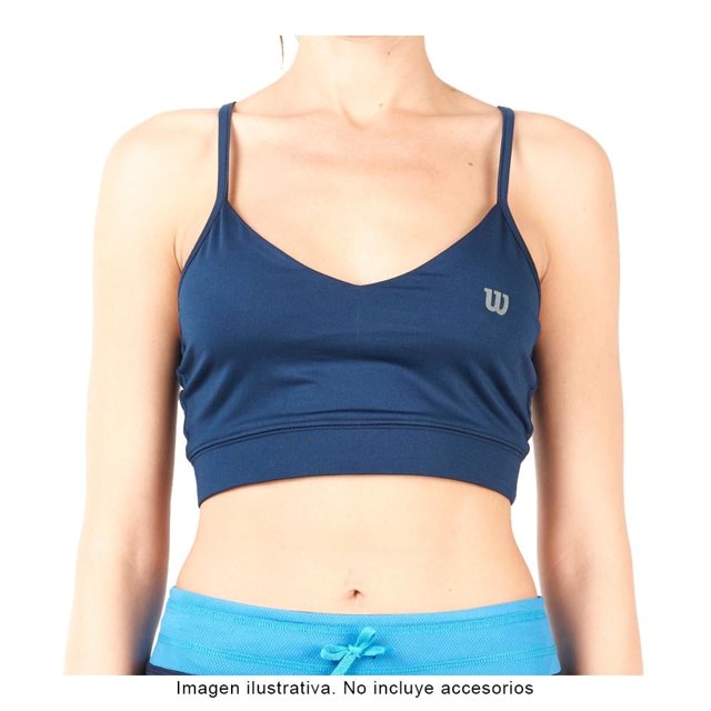 Top Wilson Talla EG con Tiras Delgadas Azul