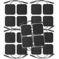 thumbnail image 1 of AUVON TENS Unit Pads 2 "X2" 20 piezas, almohadillas de repuesto sin látex de 3.ª generación, parches de electrodos con rendimiento autoadhesivo mejorado y diseño no irritante para electroterapia (rojo, 1 of 4