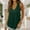 Green, variant on SNKSDGM Female Summer Beach Tank Tops for Women Tank Top for Women Plus Size 3X New V Neck Sleeveless Solid Color Vest T Shirt Border Foreign Trade Casual Women's Wear Xxxl