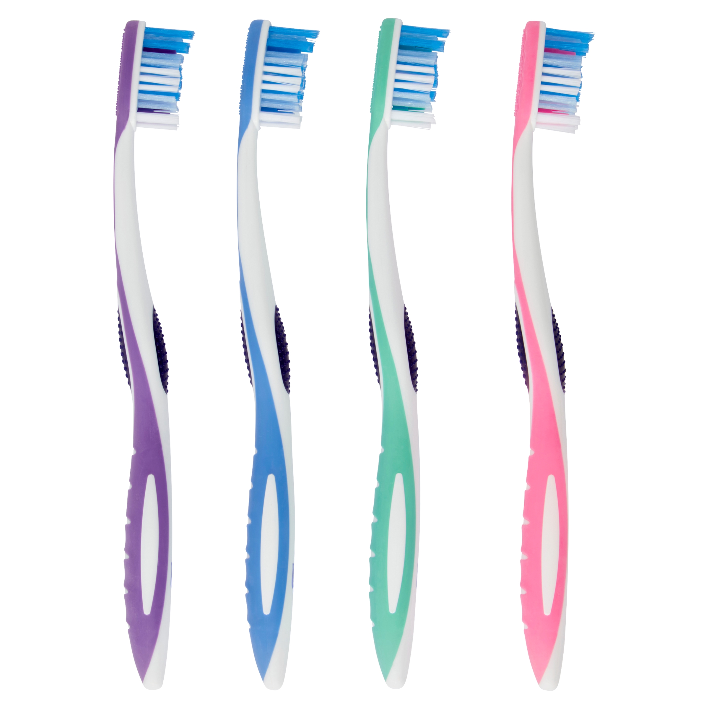 Equate Rotation, Adult Manual Soft Bristle Toothbrush with Tongue and Cheek Cleaner, 4 Count - image 6 of 9