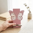 thumbnail image 6 of Kttectoa Wooden Phone Stand Hollow Butterfly Shaped Desktop Art Display Mobile Holder for Home Office Desk with Charging Port, 6 of 6