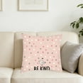 thumbnail image 5 of chaungfeng Easter Pillow Covers 18x18 Inch Set of 1, Spring Eggs & Bunny Sofa Throw Pillow Covers for Couch Bed, Decorative Pillowcase for Living Room Spring Decor Farmhouse Bed, 5 of 6