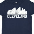 thumbnail image 4 of Inktastic Cleveland Skyline Grunge White Boys or Girls Toddler T-Shirt, 4 of 5