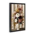 thumbnail image 2 of Stupell Industries Farmhouse Vintage Arrangement in Vase Black Floating Frame Canvas Art, 17 x 25, by Petals Prints Design, 2 of 8