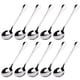 thumbnail image 1 of Cuchara de acero inoxidable Unique Bargains para cocina de sopa de arroz papilla 13cm 10pcs, 1 of 9