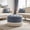 Blue, variant on WUTUTUEE Upholstered Ottoman with Fringe Trim, Tufted Cushion, Wooden Legs and Safety Support Hinge