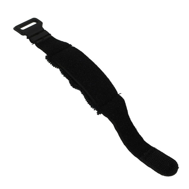 OULII 1Pc Adjustable Bass Mute Belt Black Guitar String Muter Durable Instrument Accessory