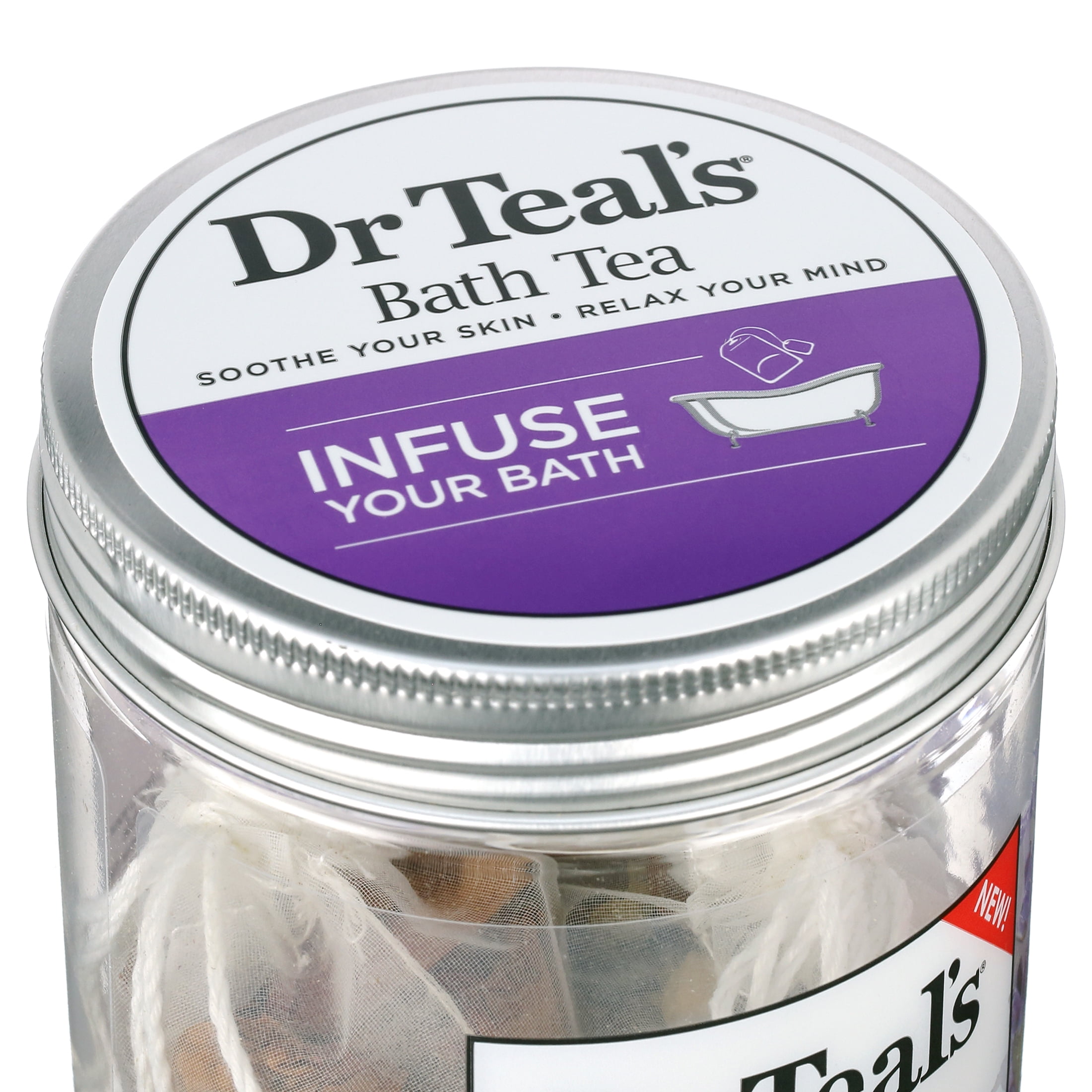 Dr Teal's Soothing Lavender Bath Tea, 3 Count