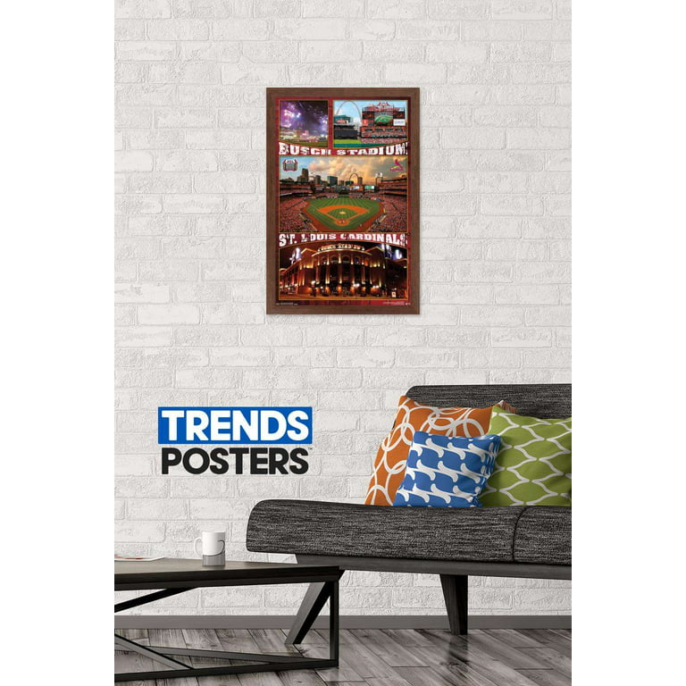 MLB St. Louis Cardinals - Busch Stadium 16' Prints - Trends International