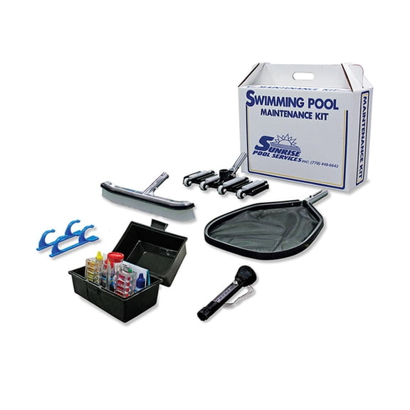 Poolmaster 6-Piece Gunite Swimming Pool Maintenance Kit - Premier Collection