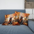 thumbnail image 2 of Happy Thanksgiving Cane Corso Give Thanks Fall Beanie Scarf Welcome Pillow Cushion Double Sided Italian Mastiff Dog Lover Gifts Idea Throw Pillow - 00020, 2 of 4
