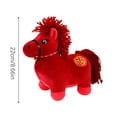 thumbnail image 3 of 2026 New Stuffed Horse Toys, New Year Gift Cute Horse Plush Toys, Year of Horse Colorful Stuffed Toy Doll - Cute Keychain Pendant for Bags & Grabbing Doll Machine (8.7 inch, Red), 3 of 6