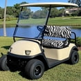 thumbnail image 4 of Pzuqiu Golf Front and Back Seat Cushion Cover Comfortable Polyester, Compatible with Golf Cart Outdoor,for Ezgo Club Car Front Seat Most Club Cars Golf Carts, 4 of 9