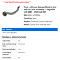 thumbnail image 2 of Front Left Lower Rearward Control Arm and Ball Joint Assembly - Compatible with 2007 - 2008 Audi RS4, 2 of 2
