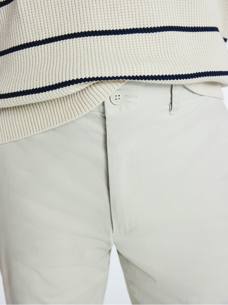 Free Assembly Men's Straight Tapered Fit Chino Pants, Sizes 29-42