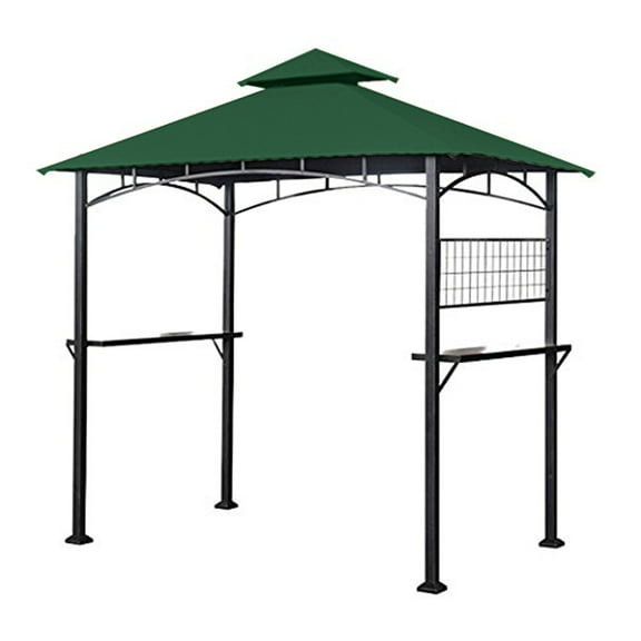 Garden Winds Replacement Canopy Top Cover for the Tile BBQ Gazebo Gazebo - Green
