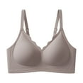 thumbnail image 4 of Brasier Sujetador Push up sin Costuras para Mujer, con Soporte Lateral, Cómodo, Suave, sin Relleno, con Aros, para Uso Diario Mediana, 4 of 4