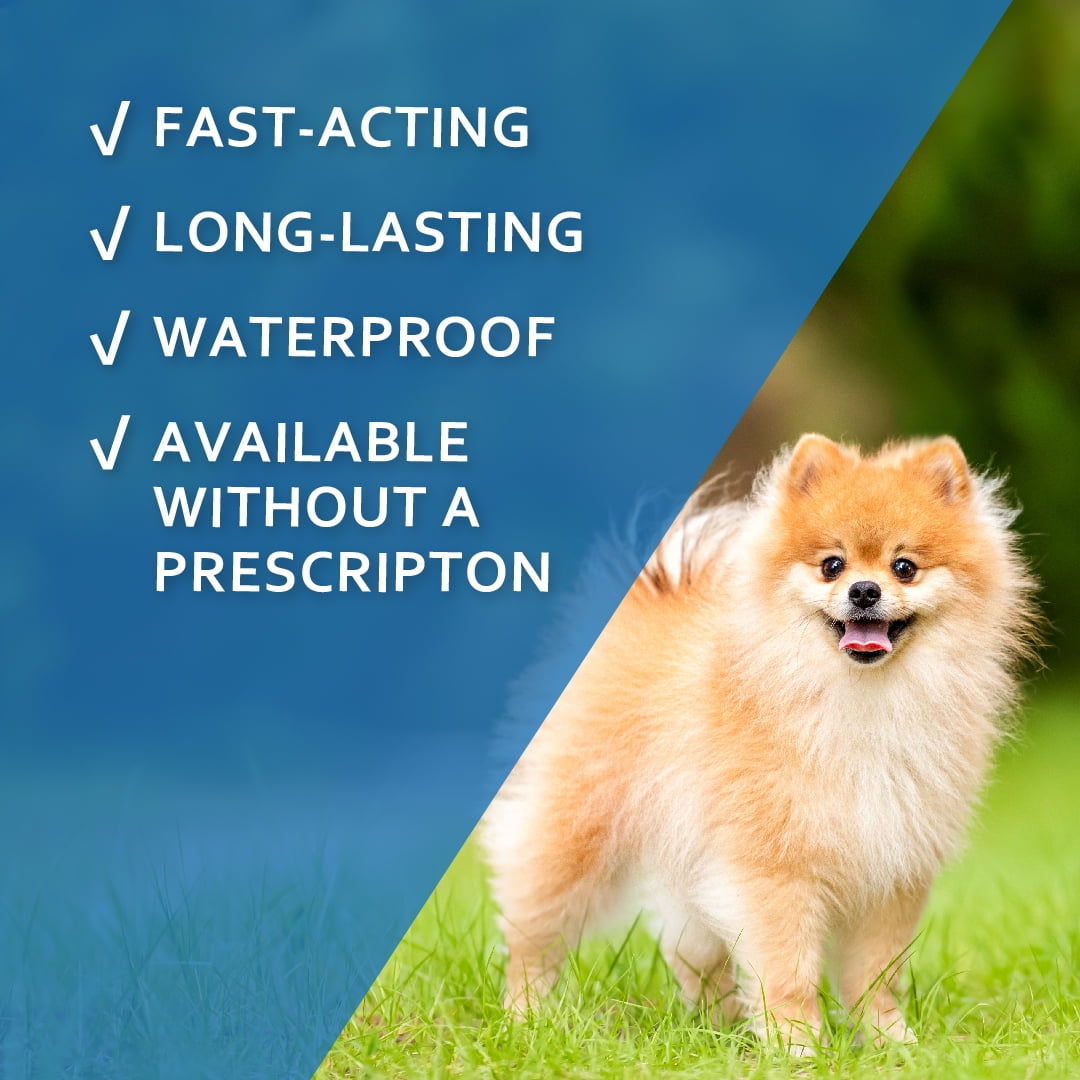 Sentry FiproGuard Dog Flea & Tick Topical Treatments, 89-132 lbs, 3 Monthly Supply, 3 Count