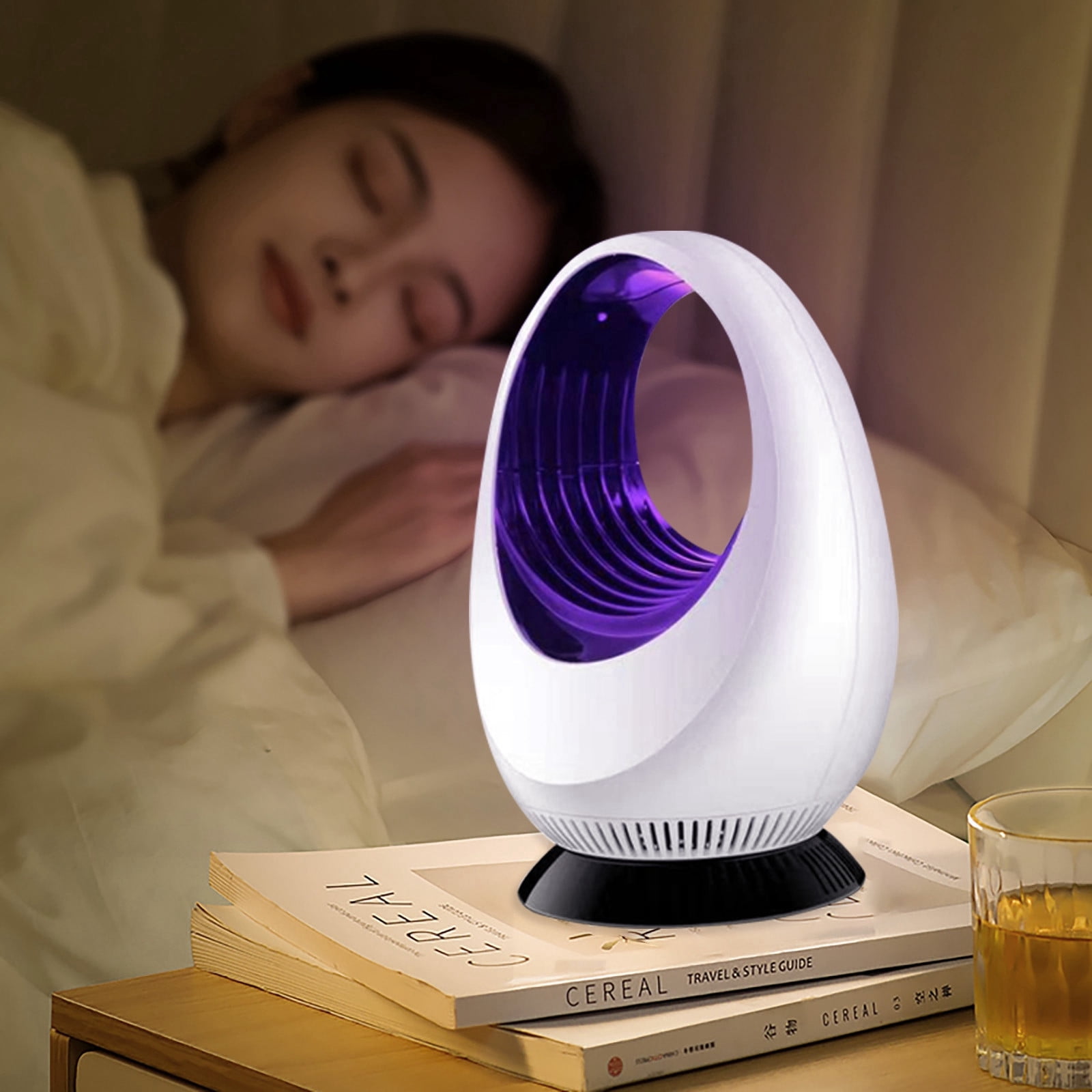 USB Photocatalytic Trap Lamp Indoor With Silent Fan For Home Bedroom Use