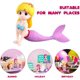 thumbnail image 1 of 4 Uds. Mini estatuas de sirena sirena Diy Micro paisaje adornos manualidades (q) LingWen 8390615941037, 1 of 1