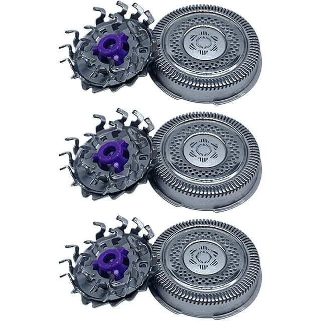 3 Pcs Têtes de Rasage Lame de Rechange SH98 Lames de Rasoir Compatibles avec Philips Rasoir Électrique Series 9000 Prestige SP9810 SP9860 SP9861 SP9863 SP9880
